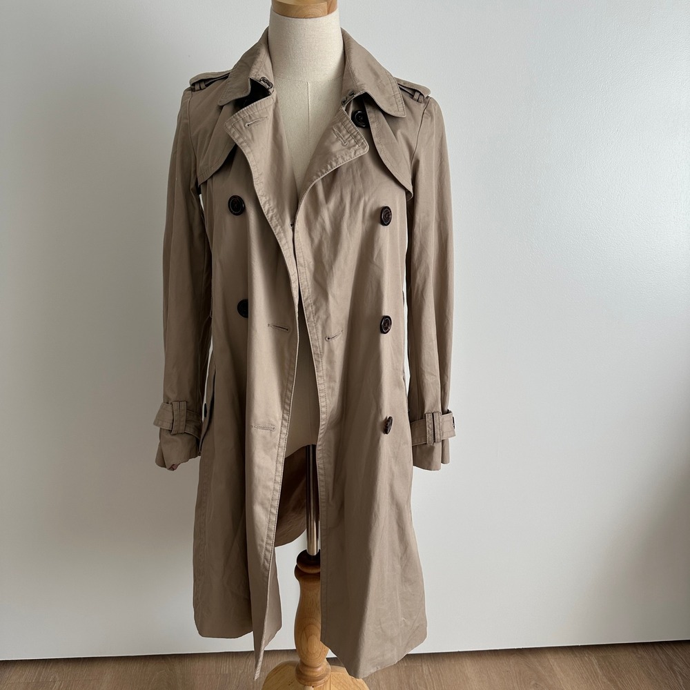 Banana Republic Tan Trench Coat
